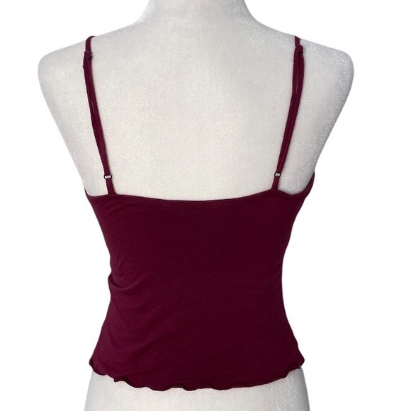 Vintage Betsey Johnson Ruched Cropped Cami - Picture 9 of 11